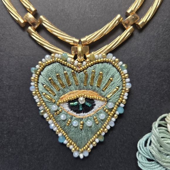 Evil Eyed Necklace - Picture 5 of 6